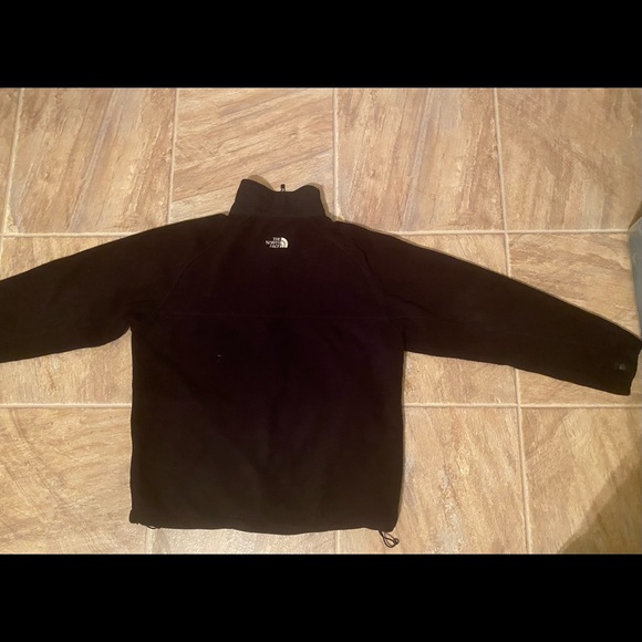 North Face men’s black fleece zip up large - Picture 7 of 7